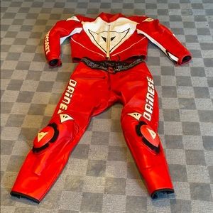 Men’s Motorcycle Ducati Leather Set
